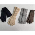 Cashmere Knitted Split Finger Gloves